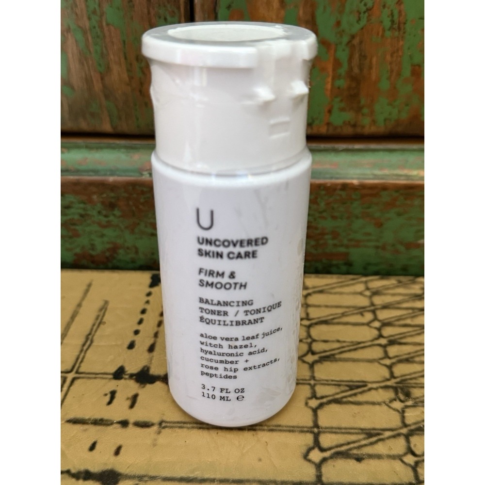 Pure Romance U Uncovered Skin Care Firm&Smooth Balancing Toner New  3.7 Oz/110ml